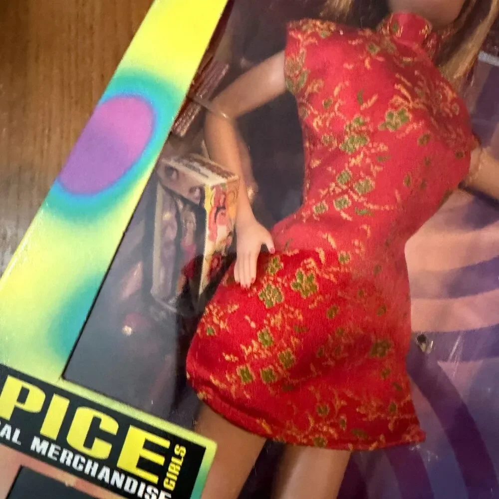 1998 Spice Girls Geri Halliwell Ginger Spice On Tour Doll Galoob NRFB New